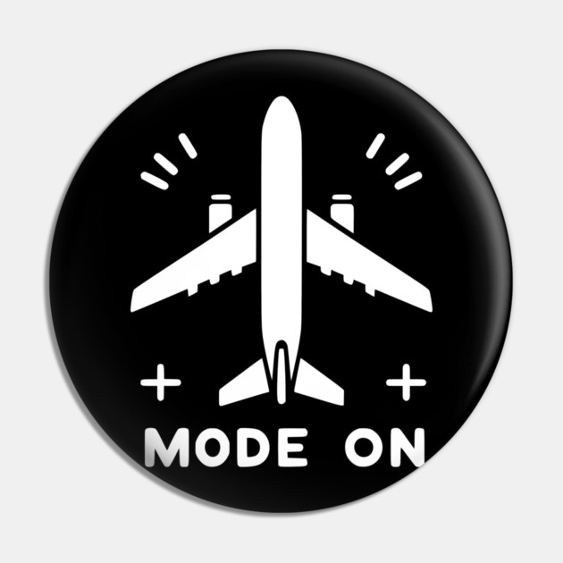 Airplane Mode On Pin by Frank Ring