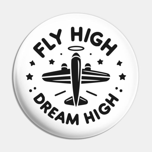Fly High Dream High Pin by Frank Ring