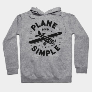 Plane and Simple Hoodie