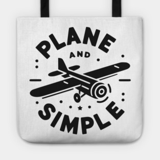 Plane and Simple Tote