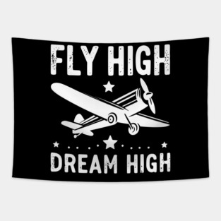 Fly High Dream High Tapestry
