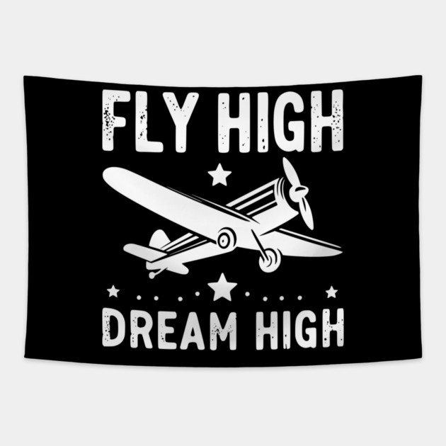 Fly High Dream High Tapestry by Frank Ring