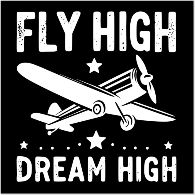 Fly High Dream High Wall Art by Frank Ring