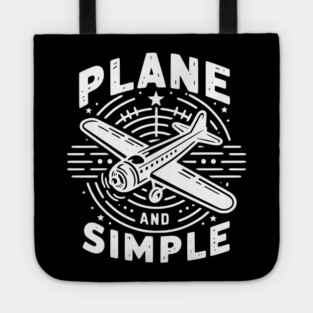 Plane and Simple Tote