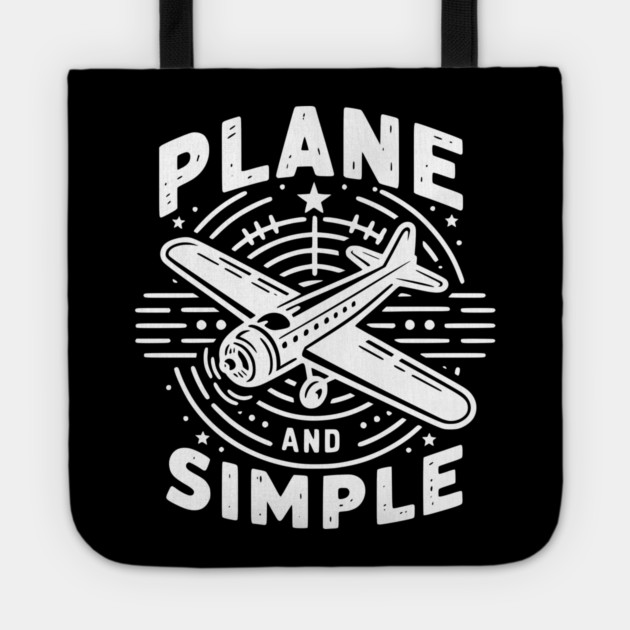 Plane and Simple Tote by Frank Ring