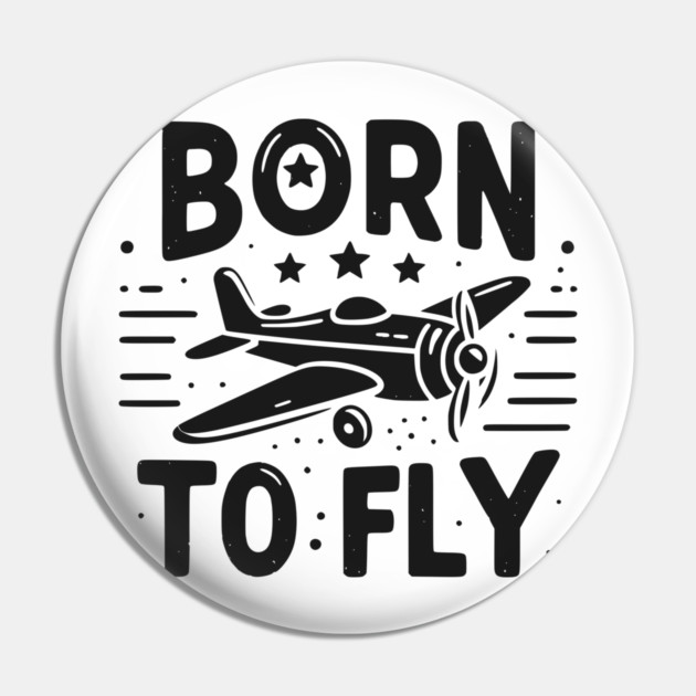 Born to Fly Pin by Frank Ring