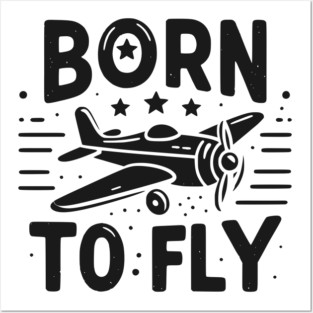 Born to Fly Posters and Art