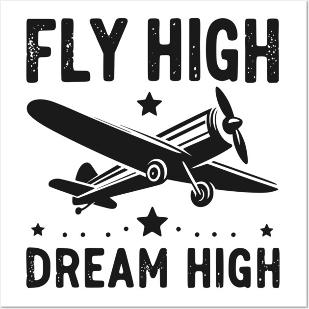 Fly High Dream High Wall Art by Frank Ring