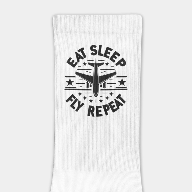 Eat Sleep Fly Repeat by Frank Ring