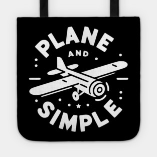 Plane and Simple Tote