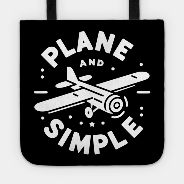 Plane and Simple Tote by Frank Ring