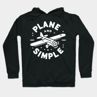 Plane and Simple Hoodie