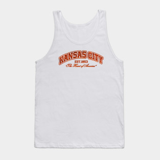 Kansas City Chrome Effect Tank Top