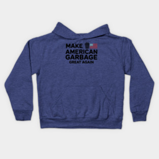 Garbage-for-trump Kids Hoodie