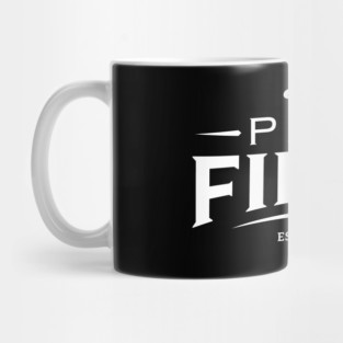 Well Past Fifty White Logo Mug