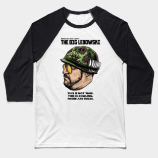 The Big Lebowski, Walter Sobchak, Cult Classic Baseball T-Shirt