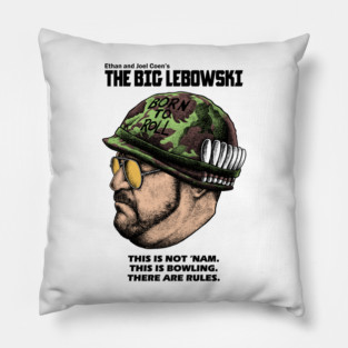 The Big Lebowski, Walter Sobchak, Cult Classic Pillow