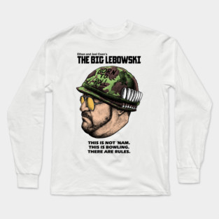 The Big Lebowski, Walter Sobchak, Cult Classic Long Sleeve T-Shirt