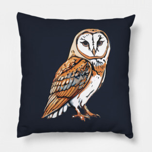 Barn Owl Pillow