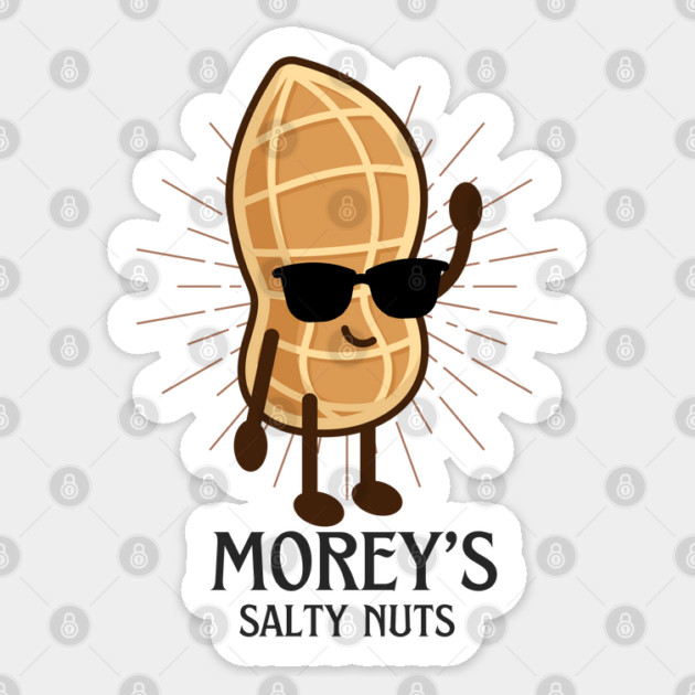 Morey's Salty Nuts Sticker by Stars Hollow Mercantile