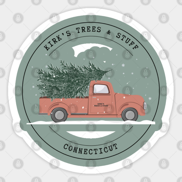 Kirk's Trees and Stuff Sticker by Stars Hollow Mercantile