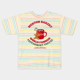 Weston Bakery - peppermint coffee Kids T-Shirt