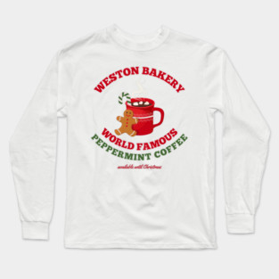 Weston Bakery - peppermint coffee Long Sleeve T-Shirt