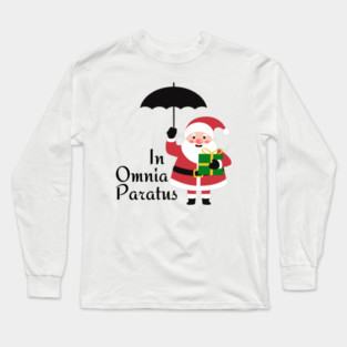 In Omnia Paratus - Santa Long Sleeve T-Shirt