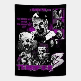 Terrifier 3 Tapestry