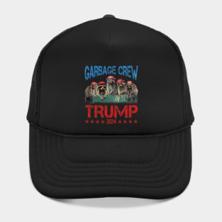 Garbage Crew Funny Trump Hat