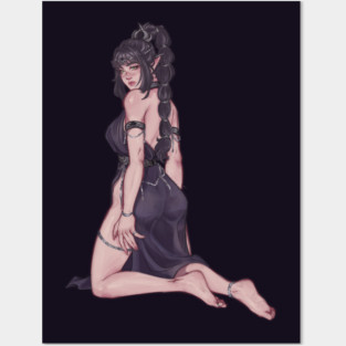 Baldur's Gate 3 Shadowheart Back Posters and Art