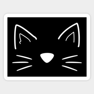 Hand Drawn Cat Sticker