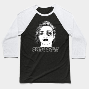 Crystal Castles Baseball T-Shirt