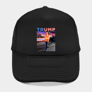Donald Trump Rides In Garbage Truck Shirt Garbage Tee Trump Hat