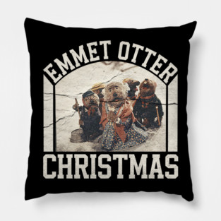 christmas Emmet Otter Jug Band Pillow