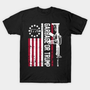 Garbage for Trump Shirt Garbage for Trump 2024 Presidential T-Shirt