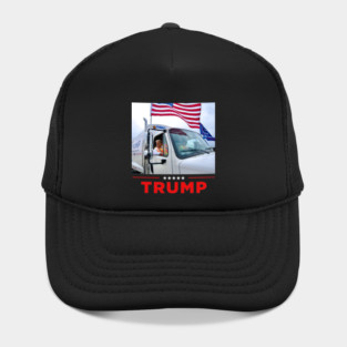 Donald Trump Rides In Garbage Truck Shirt Garbage Tee Trump Hat