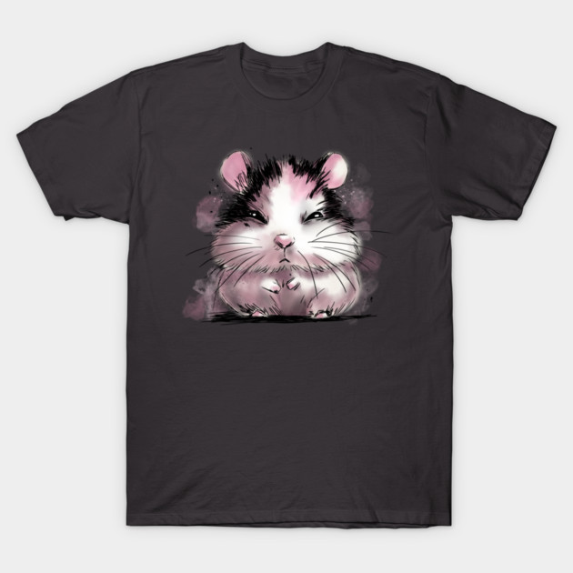 Grumpy Hamster T-Shirt by H. R. Sinclair