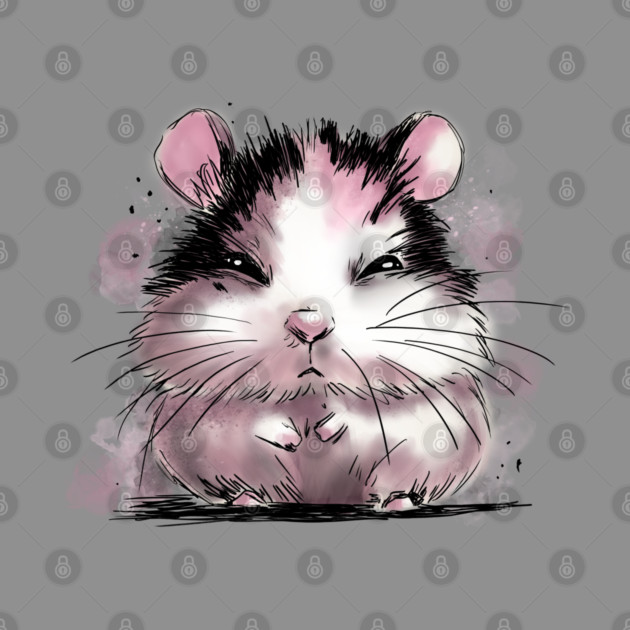 Grumpy Hamster by H. R. Sinclair