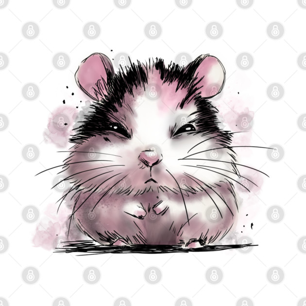 Grumpy Hamster by H. R. Sinclair