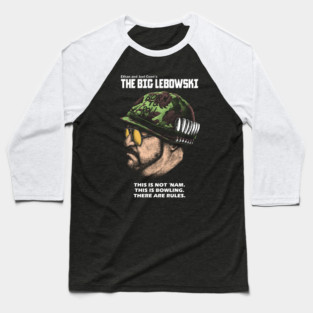 The Big Lebowski, Walter Sobchak, Cult Classic Baseball T-Shirt