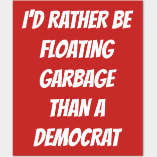 trump-garbage-truck Posters and Art