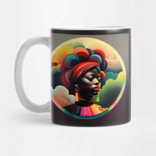 Afrofuturistic Vivid Dream Mug