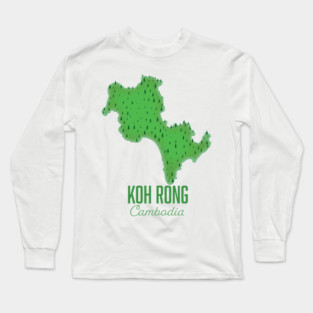 Koh Rong Island, Cambodia Long Sleeve T-Shirt