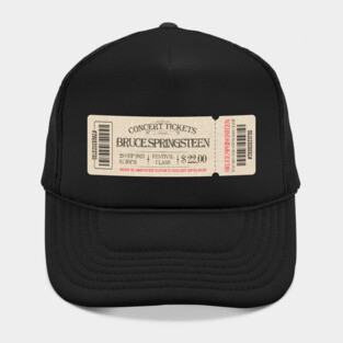 Bruce Springsteen - Concert Tickets Hat