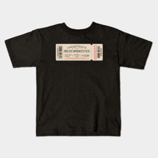 Bruce Springsteen - Concert Tickets Kids T-Shirt