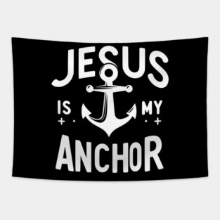 Jesus is My Anchor Tapestry