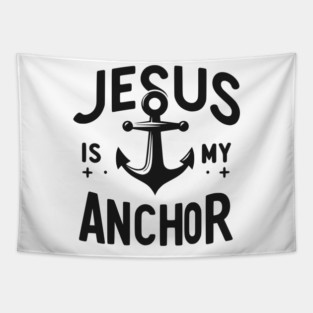 Jesus is My Anchor Tapestry