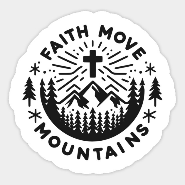 Faith Move Mountains Magnet by Frank Ring