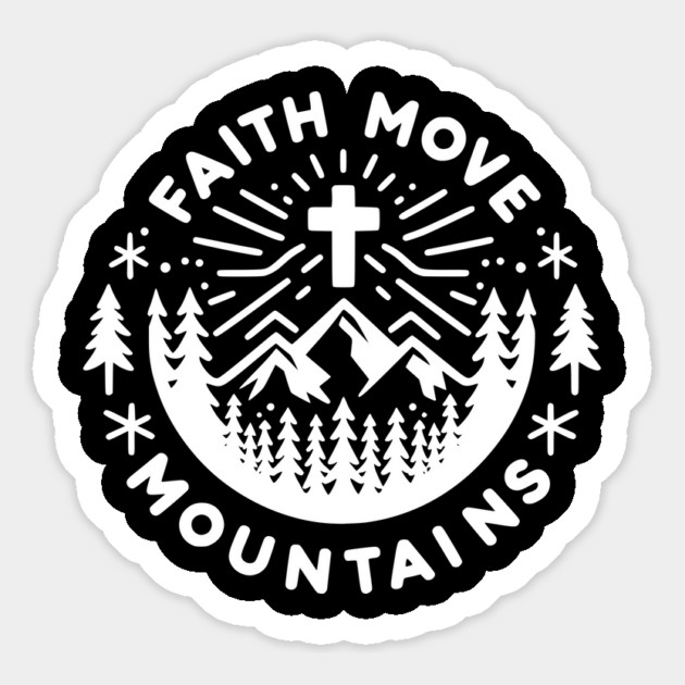 Faith Move Mountains Magnet by Frank Ring